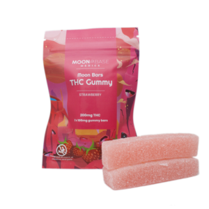 Moon Base Medics – 200mg THC Gummy – Strawberry