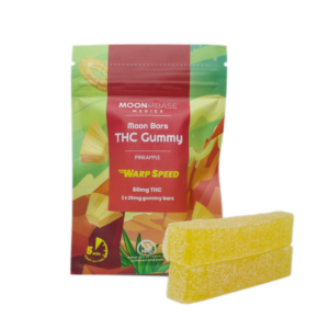 Moon Base Medics: Warp Speed Fast Acting 50mg THC Gummy – Pineapple