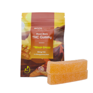 Moon Base Medics: Warp Speed Fast Acting 50mg THC Gummy – Mango