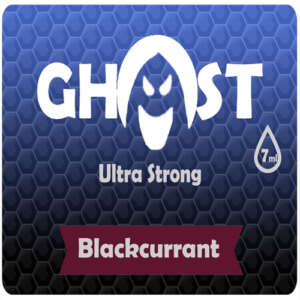 Premium Ghost blackcurrant ultra strong liquid herbal incense 7ml bottle front view